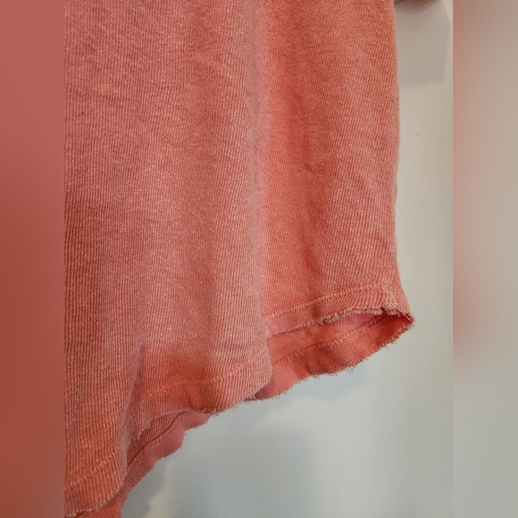 NWOT Free People Ruffle Top Peach Color - Picture 5 of 6